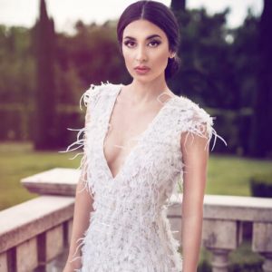Model in Wedding Dress